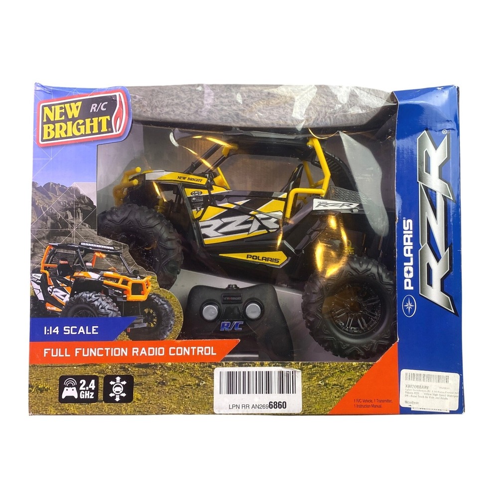 New‎ Bright Polaris RZR RC Off Road Truck 1:14 Scale Full Function Radio Control